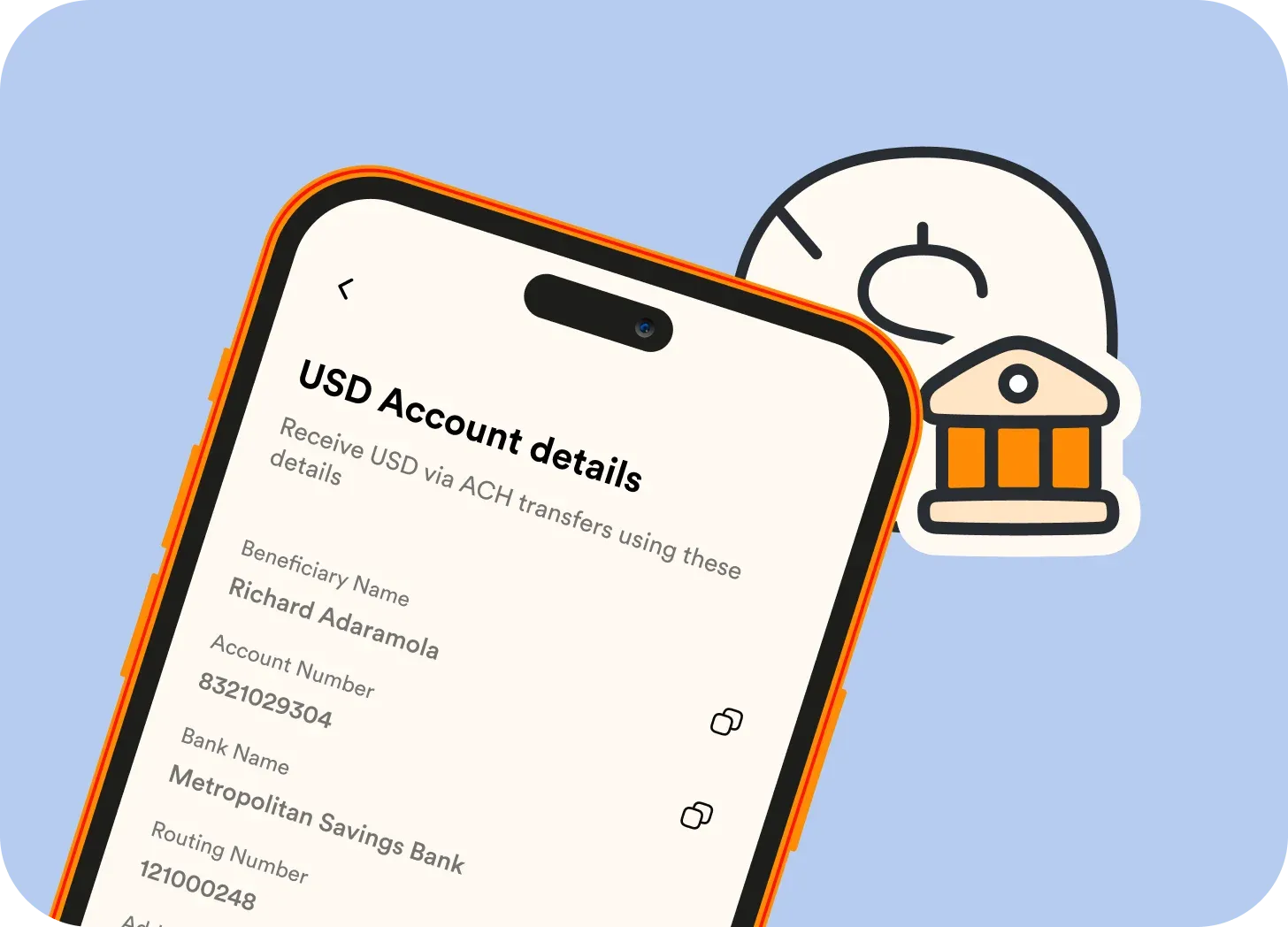 Open USD account step 3